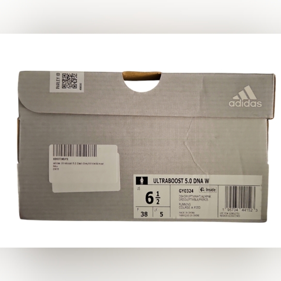 adidas Ultraboost 5.0 Dash Grey/White/Almost Pink 6.5 B (M) - Picture 6 of 6